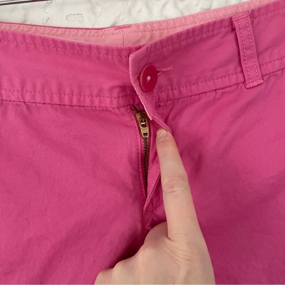 Lilly Pulitzer Women’s The Callahan Shorts Bright Barbie Pink Summer Size 8 5”